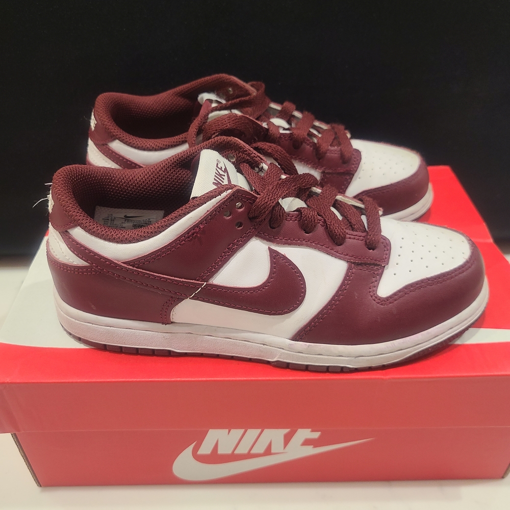 Nike Kids' Maroon and White Sneakers